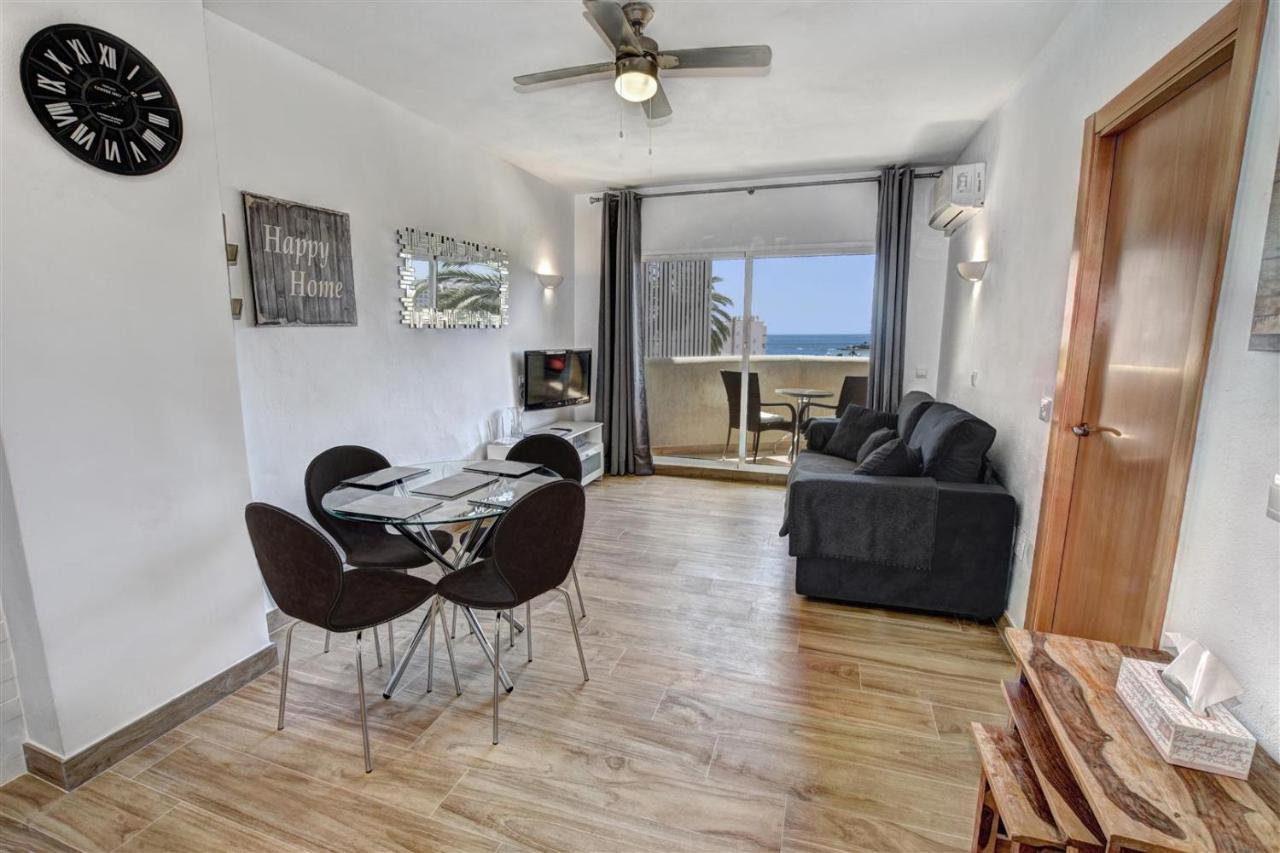 Benal Beach, Luxury Sea & Mountain View Beachside 1 Bedroom Apartment Benalmádena Dış mekan fotoğraf